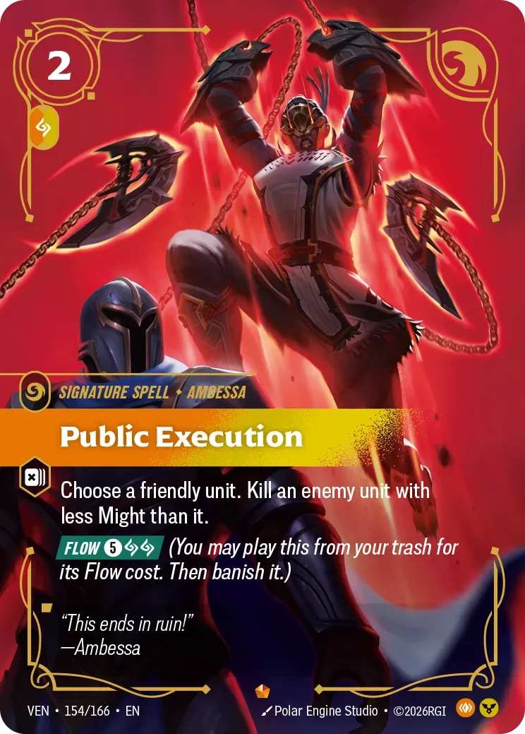 Public Execution — Vendetta — Riftbound