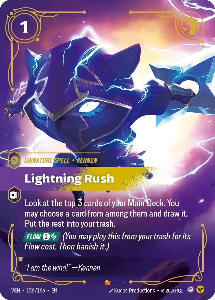 Lightning Rush — Vendetta — Riftbound