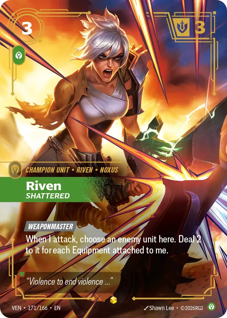 Riven - Shattered — Vendetta — Riftbound