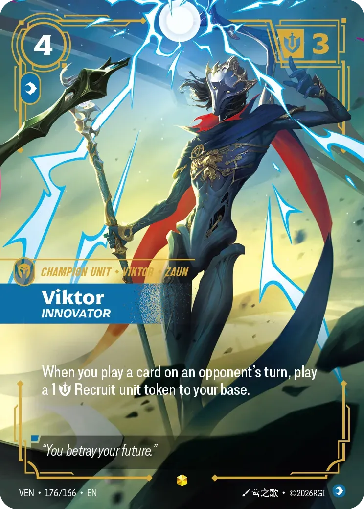 Viktor - Innovator from Vendetta - Riftbound: League of Legends TCG