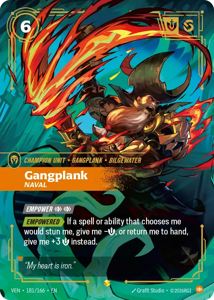 Gangplank - Naval — Vendetta — Riftbound