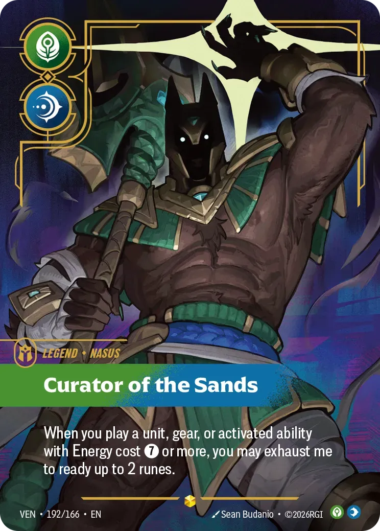 Nasus - Curator of the Sands — Vendetta — Riftbound
