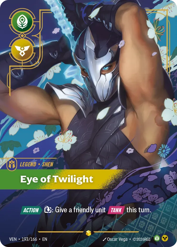 Shen - Eye of Twilight — Vendetta — Riftbound