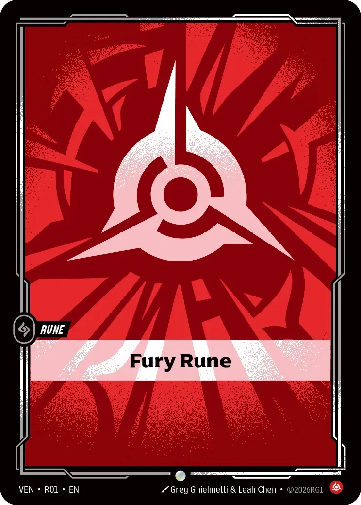 Fury Rune — Vendetta — Riftbound
