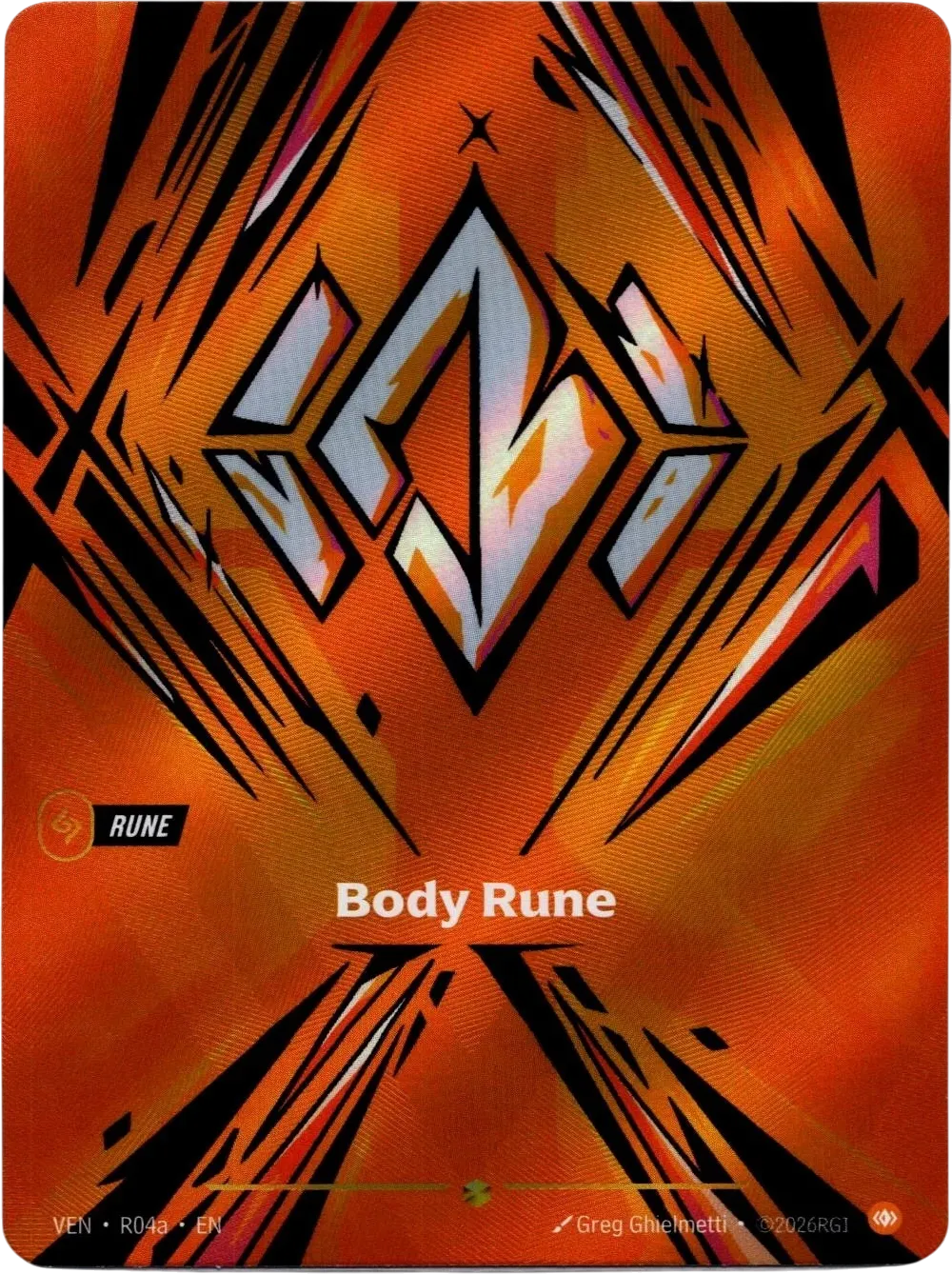 Body Rune — Vendetta — Riftbound