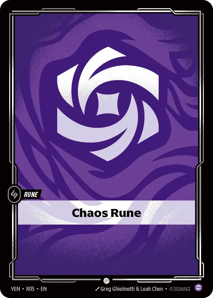 Chaos Rune — Vendetta — Riftbound