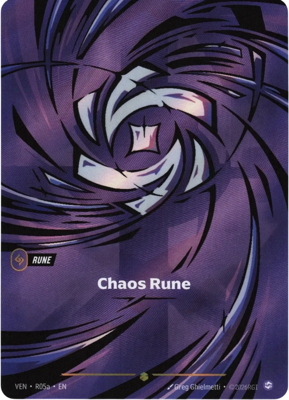 Chaos Rune — Vendetta — Riftbound