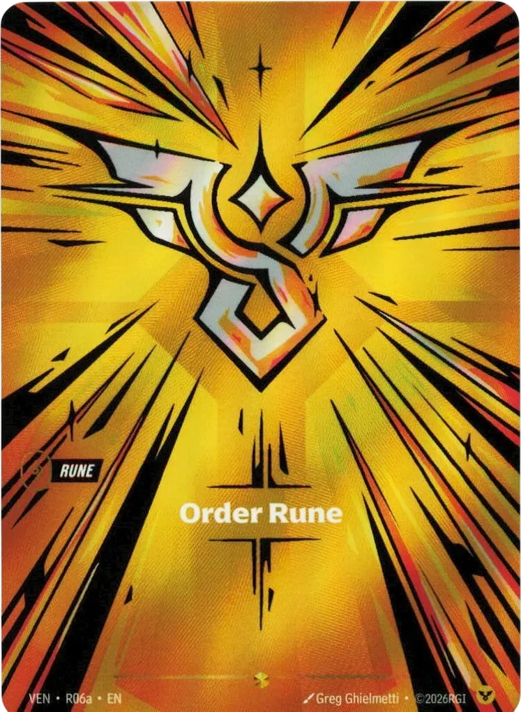 Order Rune — Vendetta — Riftbound
