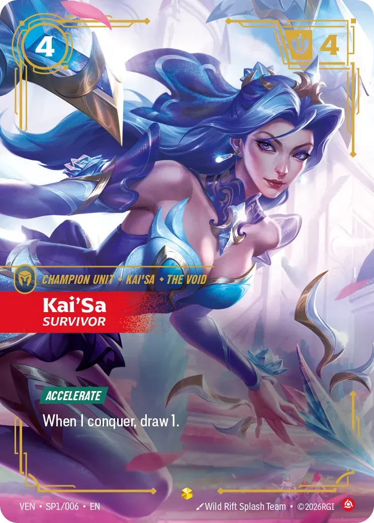 Kai'Sa - Survivor from Vendetta - Riftbound: League of Legends TCG