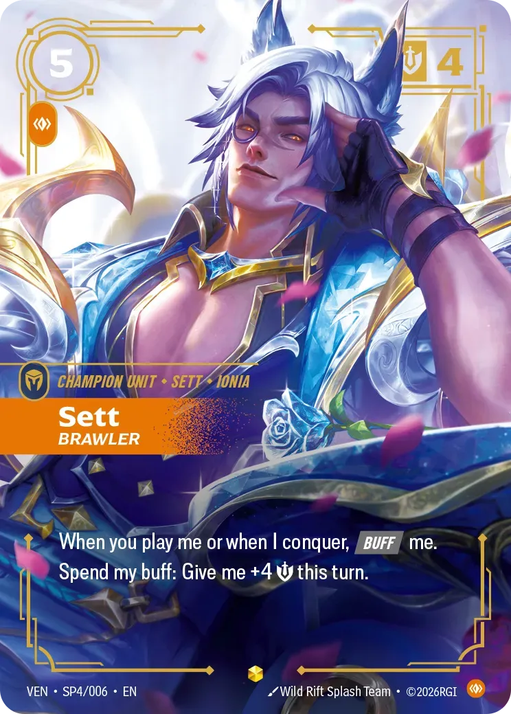 Sett - Brawler — Vendetta — Riftbound: League of Legends TCG