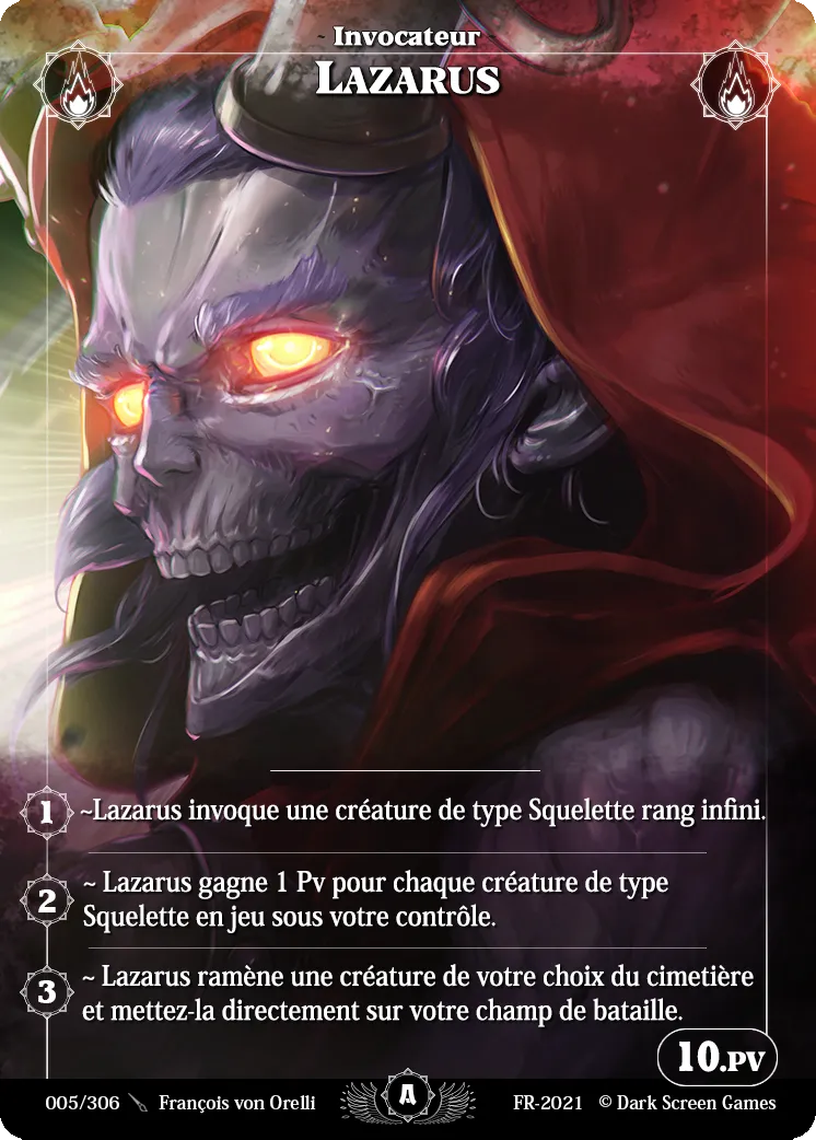 Lazarus — Test FR 2021 — Rise TCG
