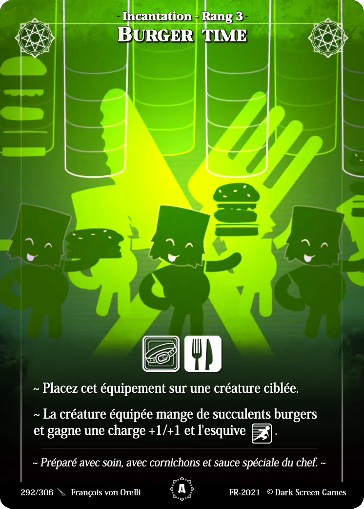 Burger Time — Test FR 2021 — Rise TCG