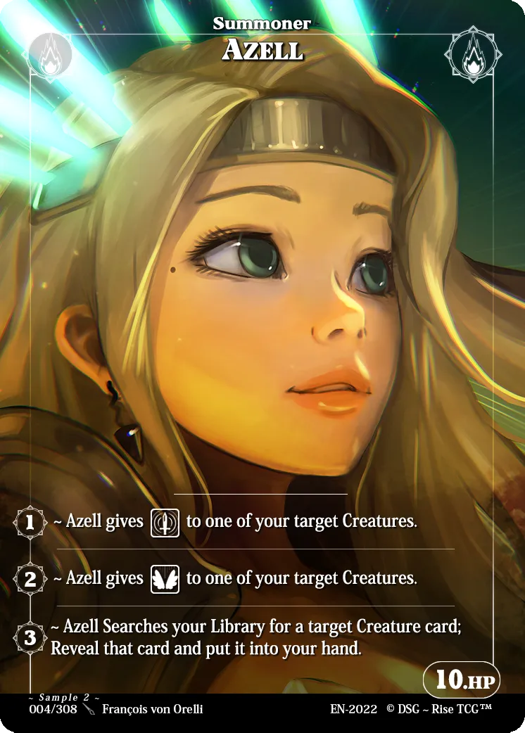 Azell — Sample 2 — Rise TCG