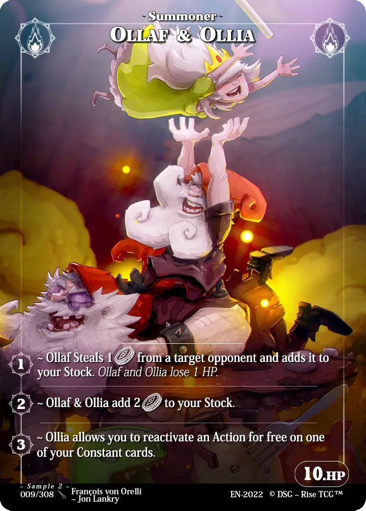 Ollaf & Ollia — Sample 2 — Rise TCG