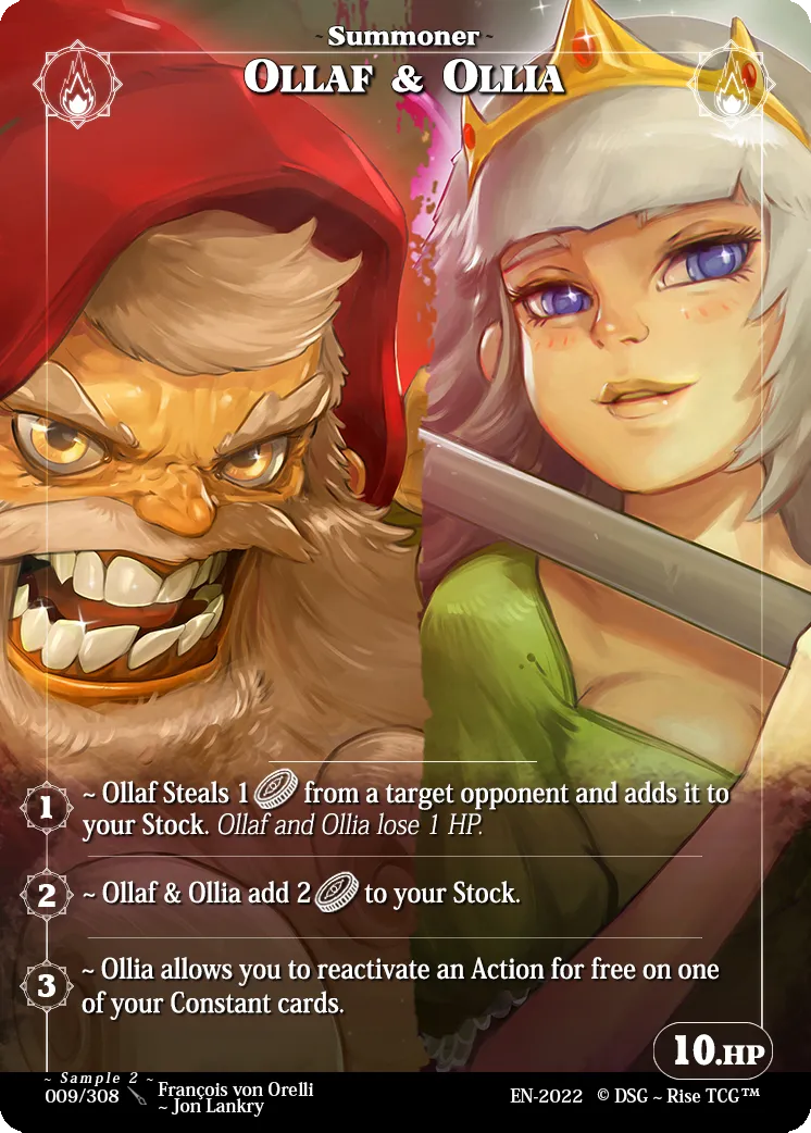Ollaf & Ollia — Sample 2 — Rise TCG