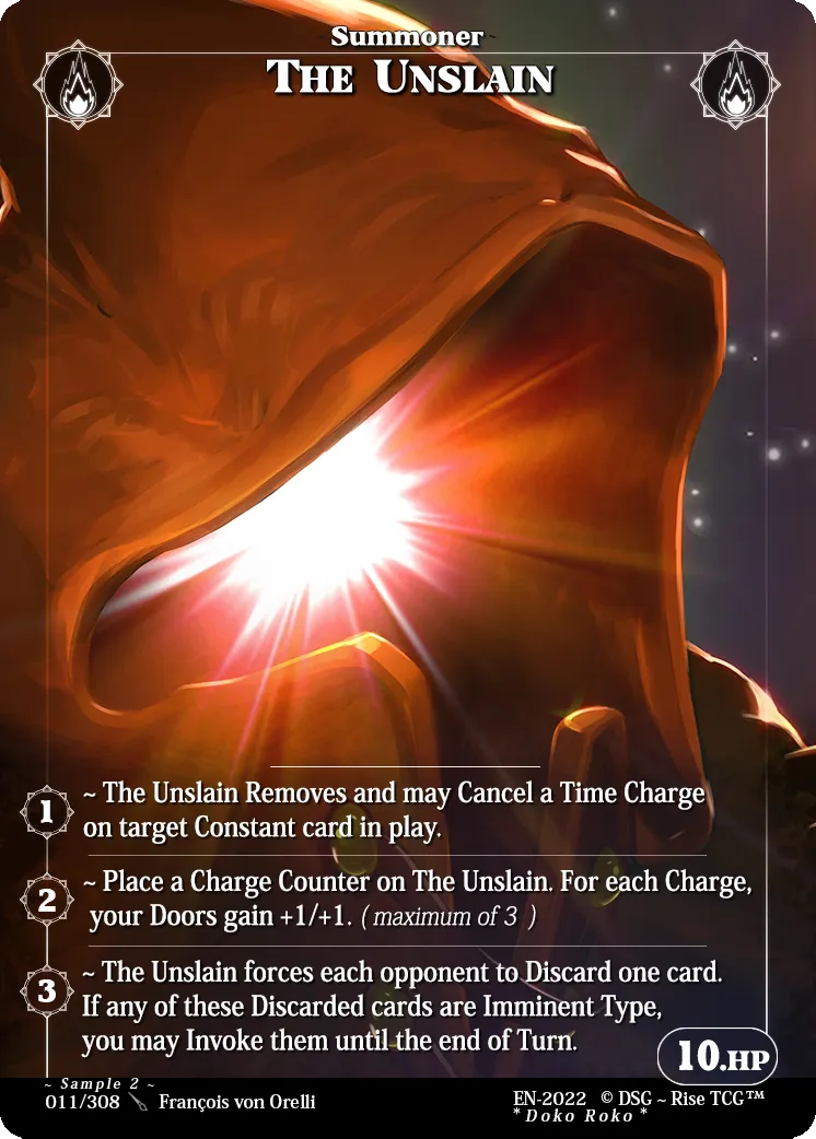The Unslain — Sample 2 — Rise TCG