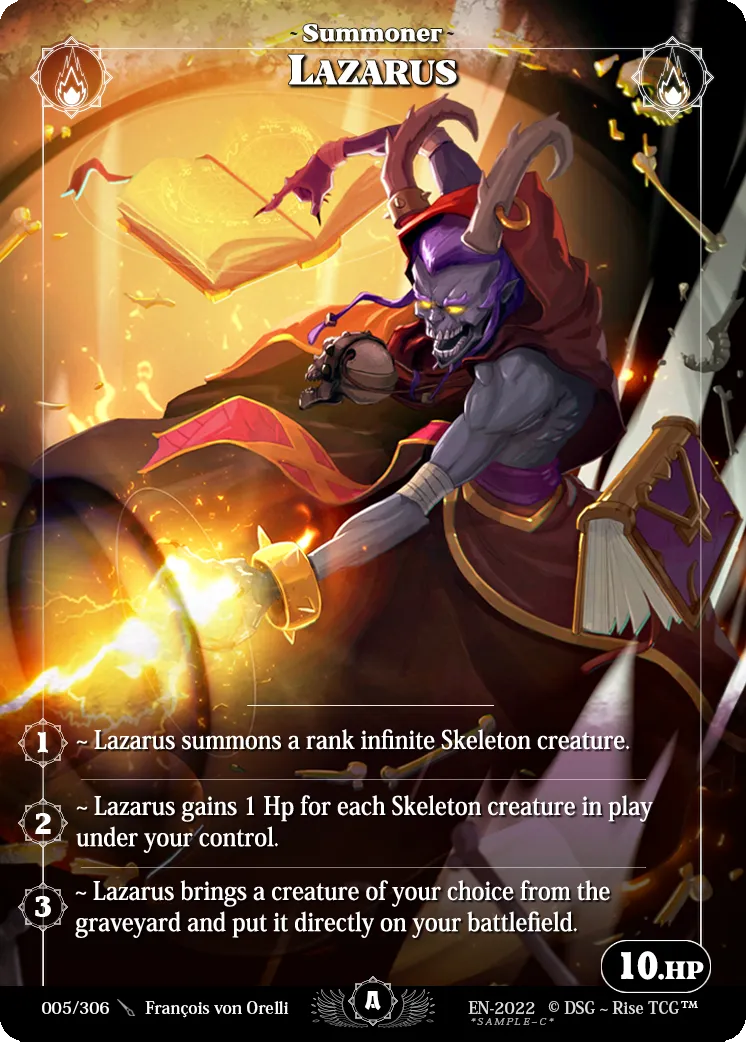 Lazarus — Sample Collector — Rise TCG