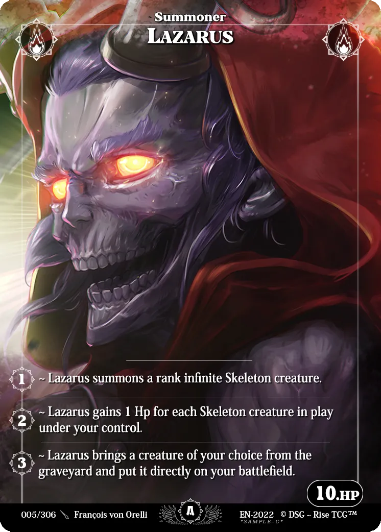 Lazarus — Sample Collector — Rise TCG