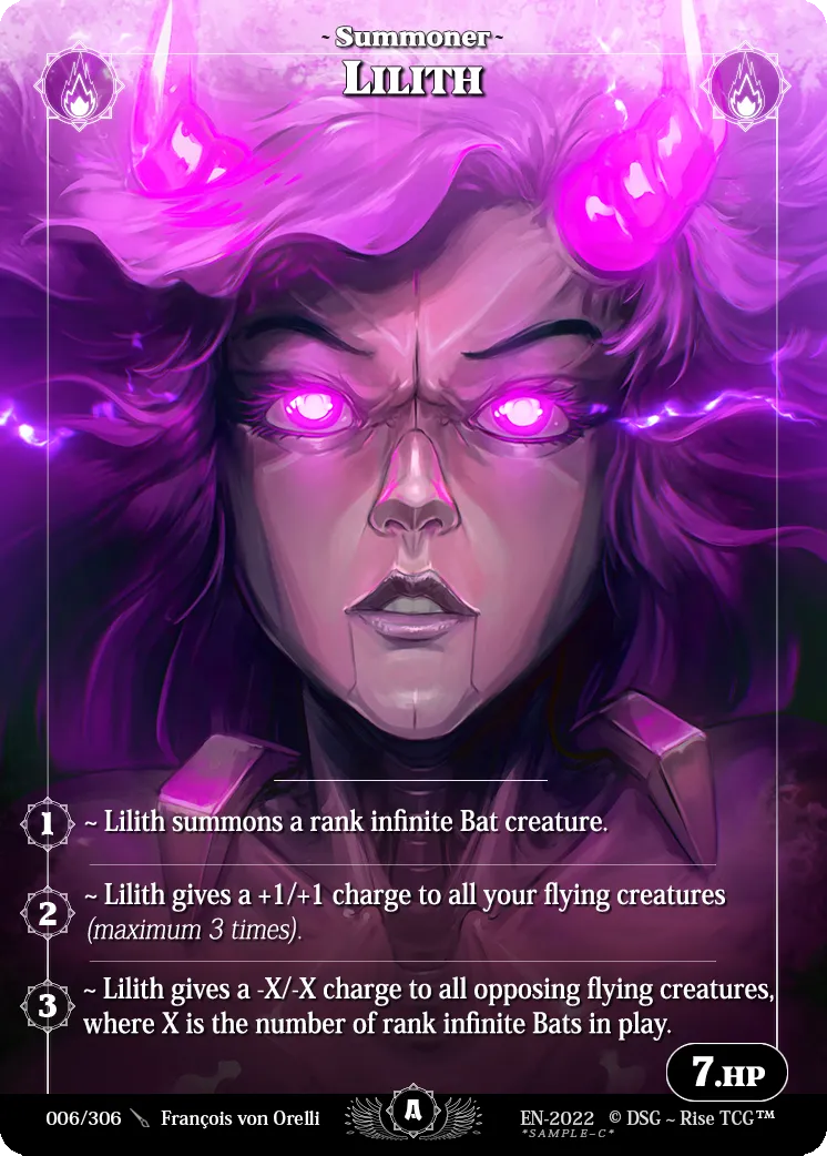 Lilith — Sample Collector — Rise TCG