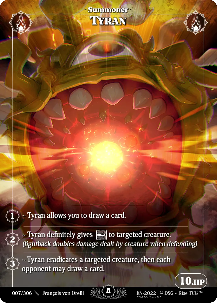 Tyran — Sample Collector — Rise TCG