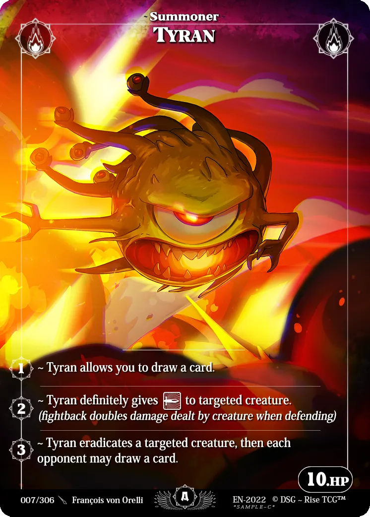 Tyran — Sample Collector — Rise TCG