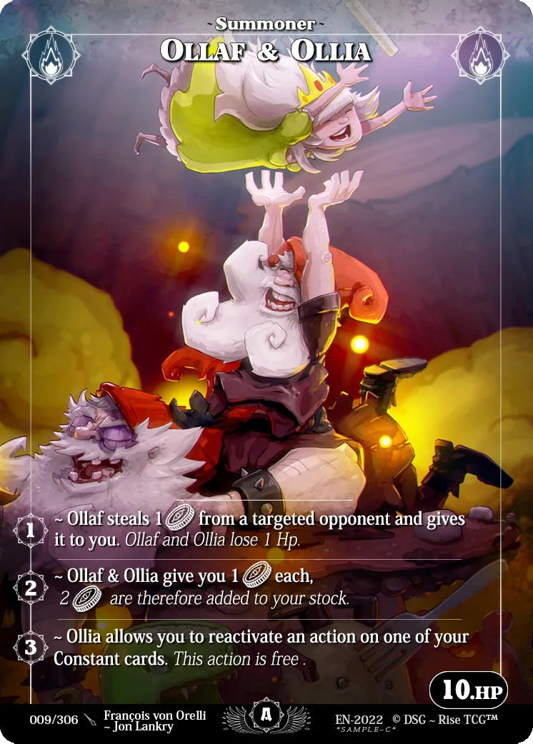 Ollaf & Ollia — Sample Collector — Rise TCG