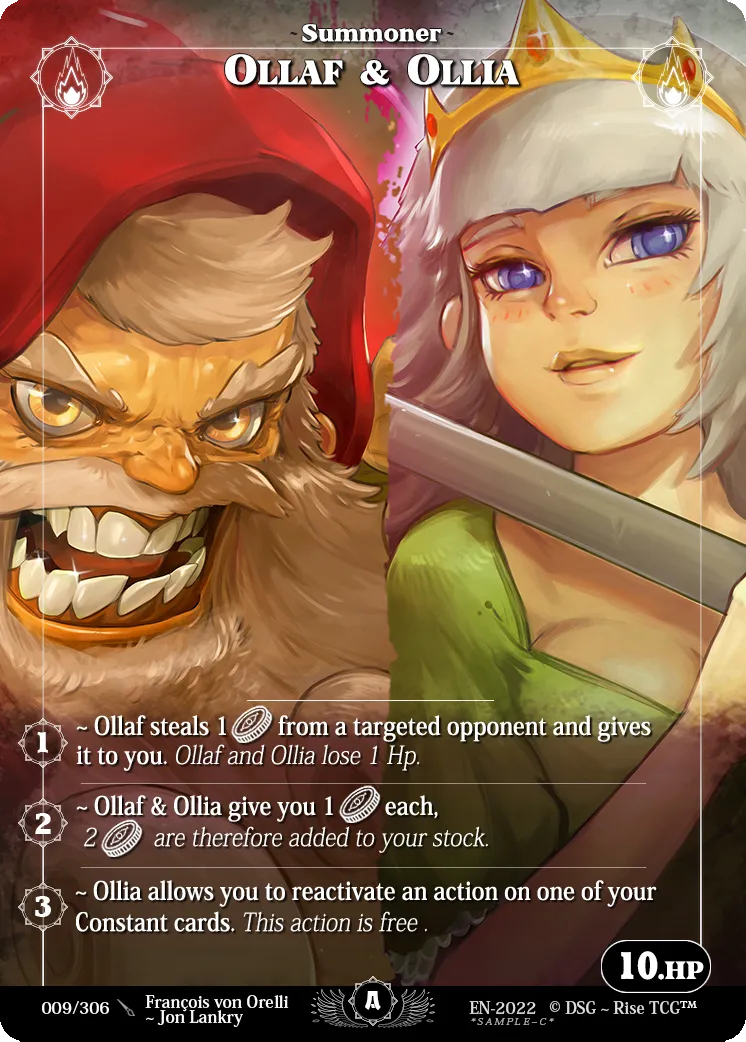 Ollaf&Ollia — Sample Collector — Rise TCG