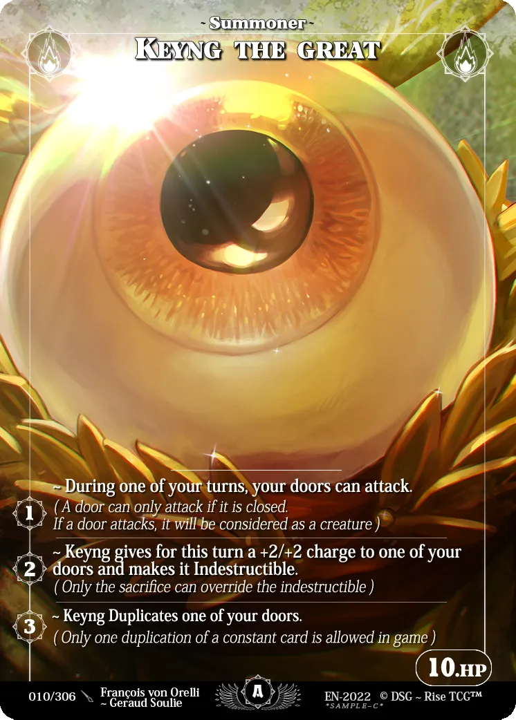 Keyng The Great — Sample Collector — Rise TCG