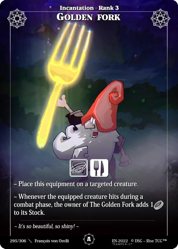 Golden Fork — Sample Collector — Rise