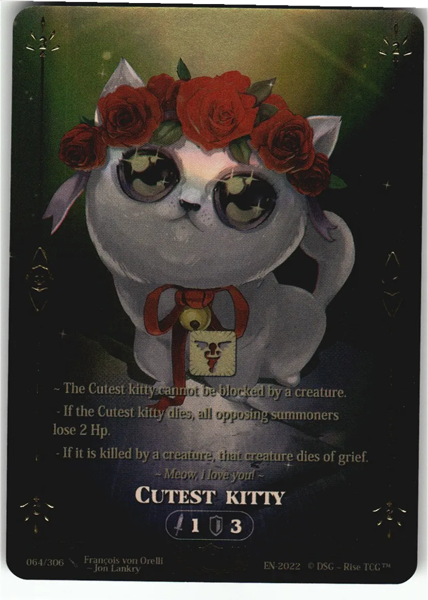 Cutest Kitty — Vault Pack 1 — Rise TCG