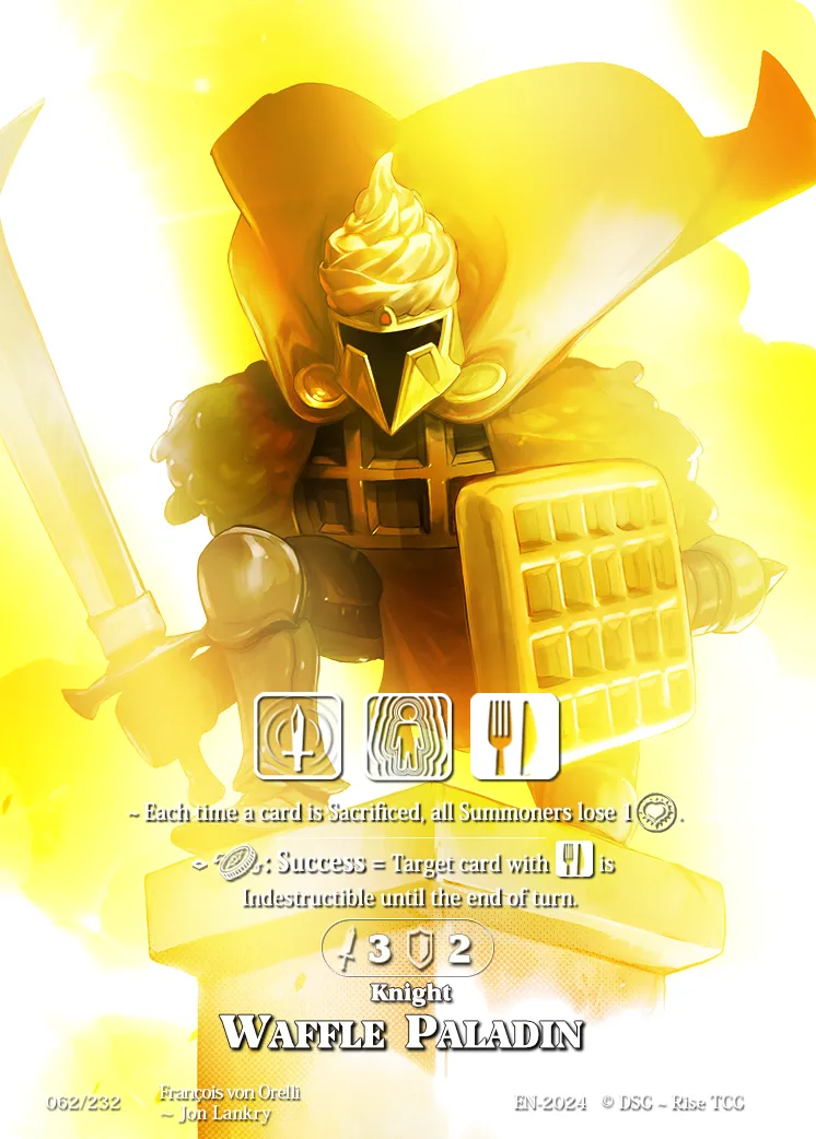 Waffle Paladin — Candypocalypse — Rise
