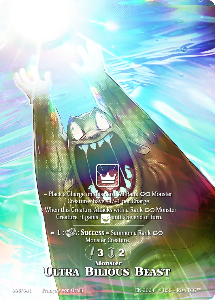 Ultra Bilious Beast — Fresh — Rise TCG