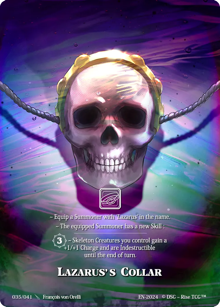 Lazarus's Collar from Fresh - Rise TCG