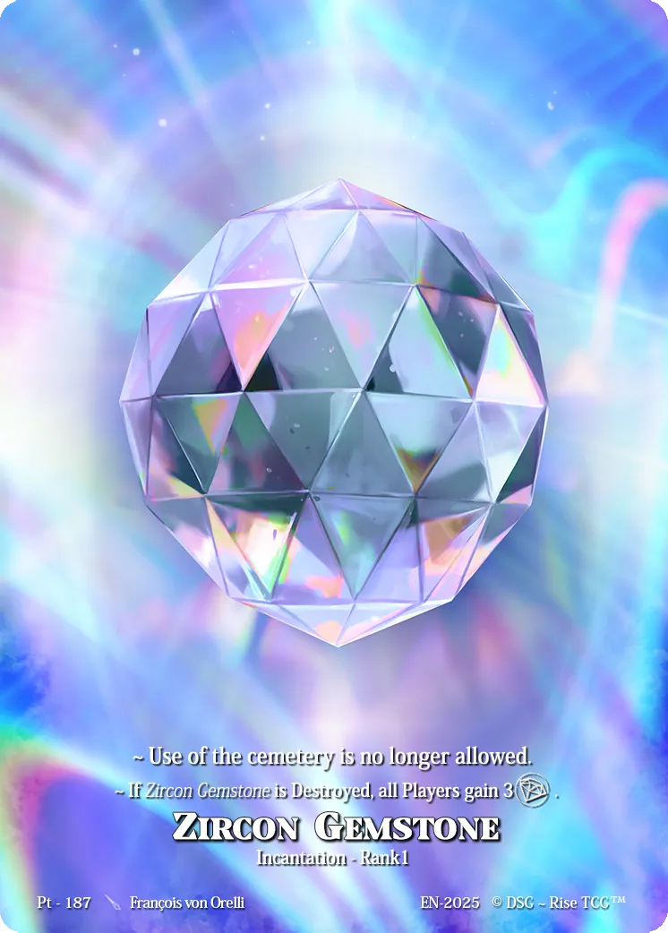 Zircon Gemstone — Patreon / Prestige — Rise
