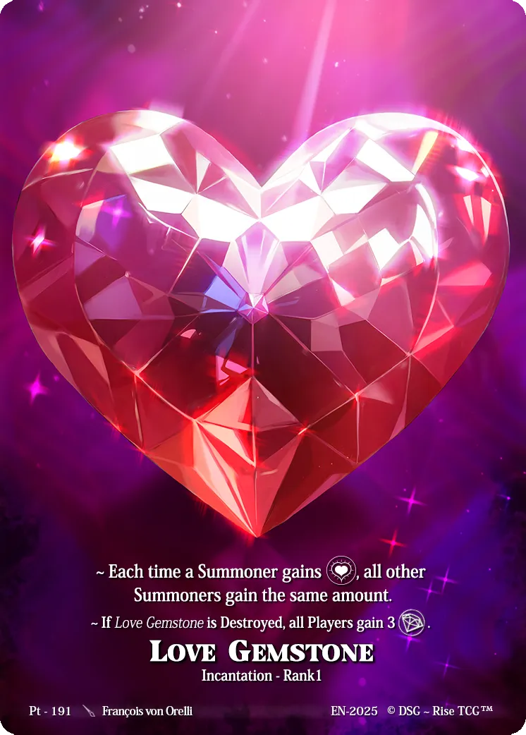 Love Gemstone — Patreon / Prestige — Rise TCG