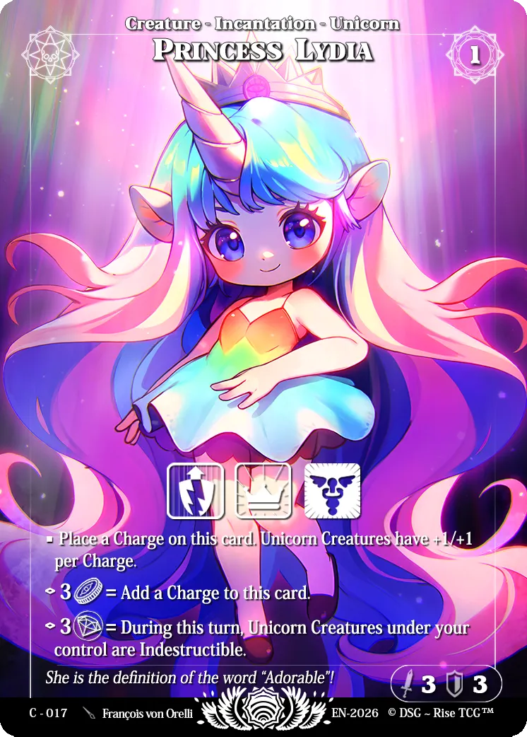Princess Lydia — Adorable — Rise TCG