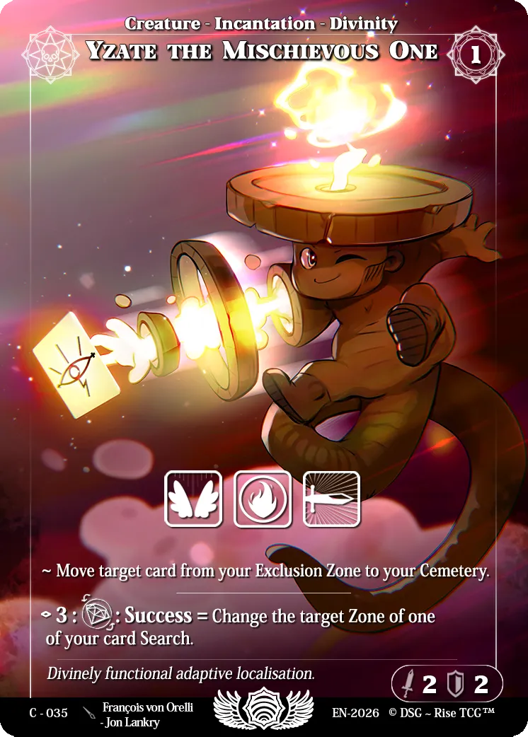 Yzate the Mischievous One — Adorable — Rise TCG