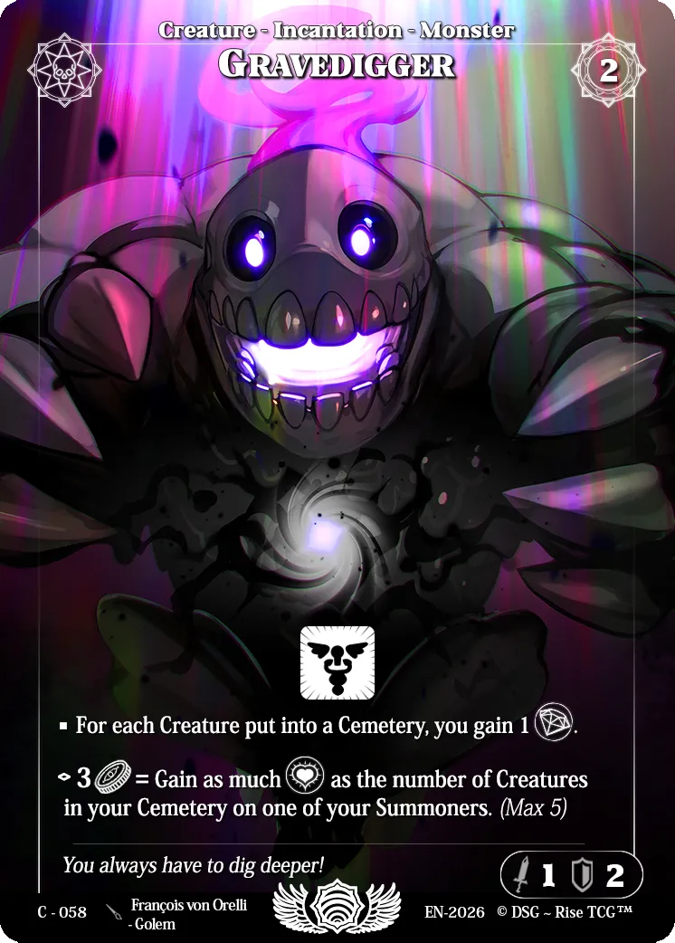 Gravedigger — Adorable — Rise TCG