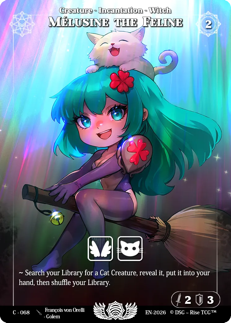 Melusine the Feline — Adorable — Rise TCG