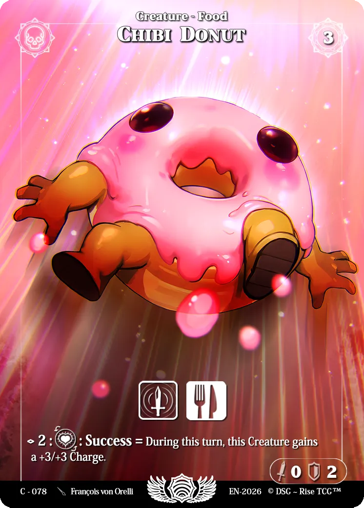 Chibi Donut — Adorable — Rise TCG
