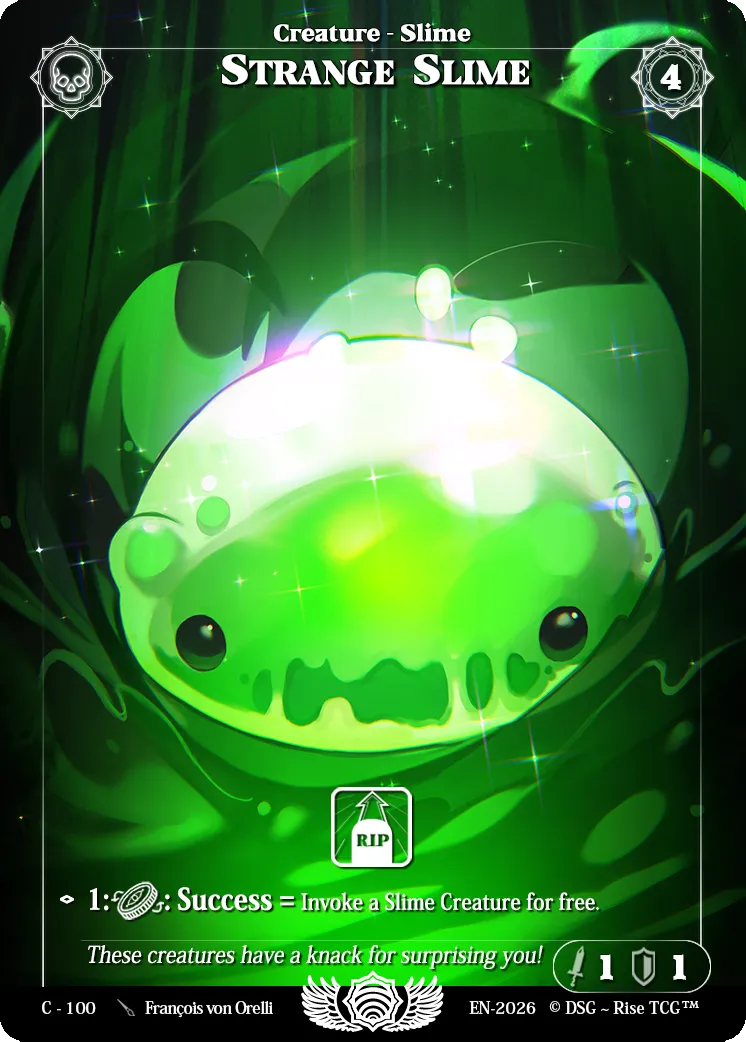 Strange Slime — Adorable — Rise TCG