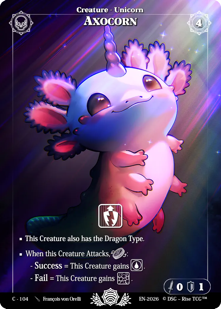 Axocorn from Adorable - Rise TCG