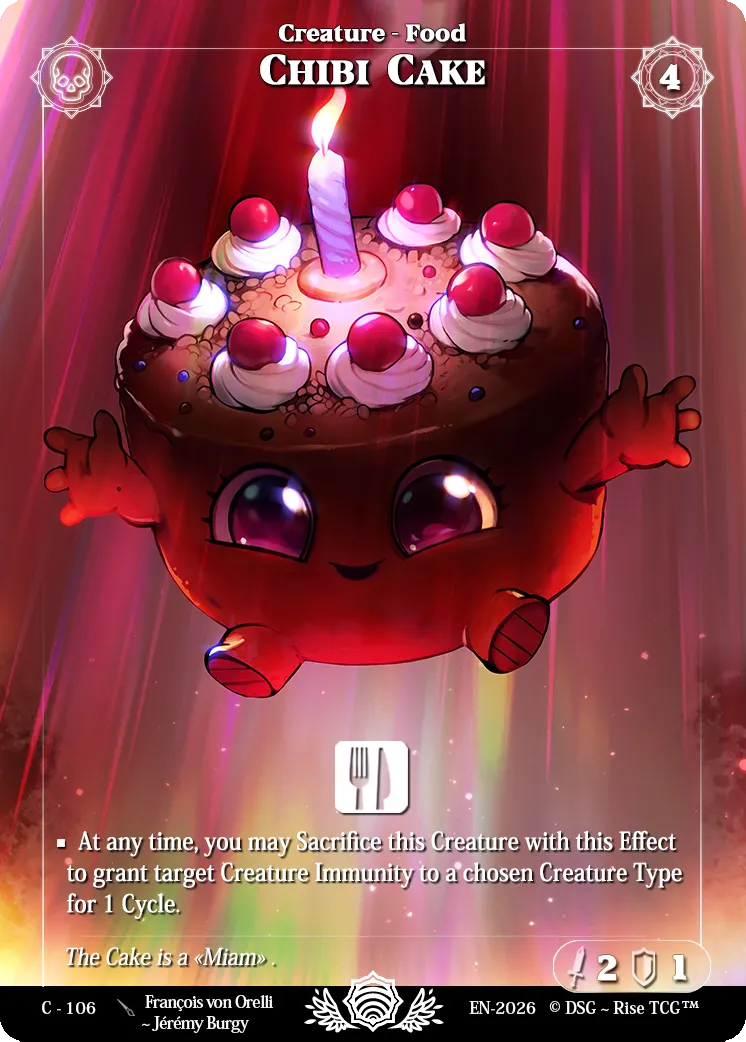 Chibi Cake — Adorable — Rise TCG