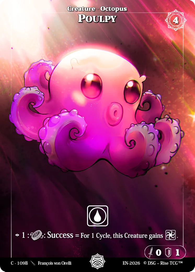 Poulpy from Adorable - Rise TCG