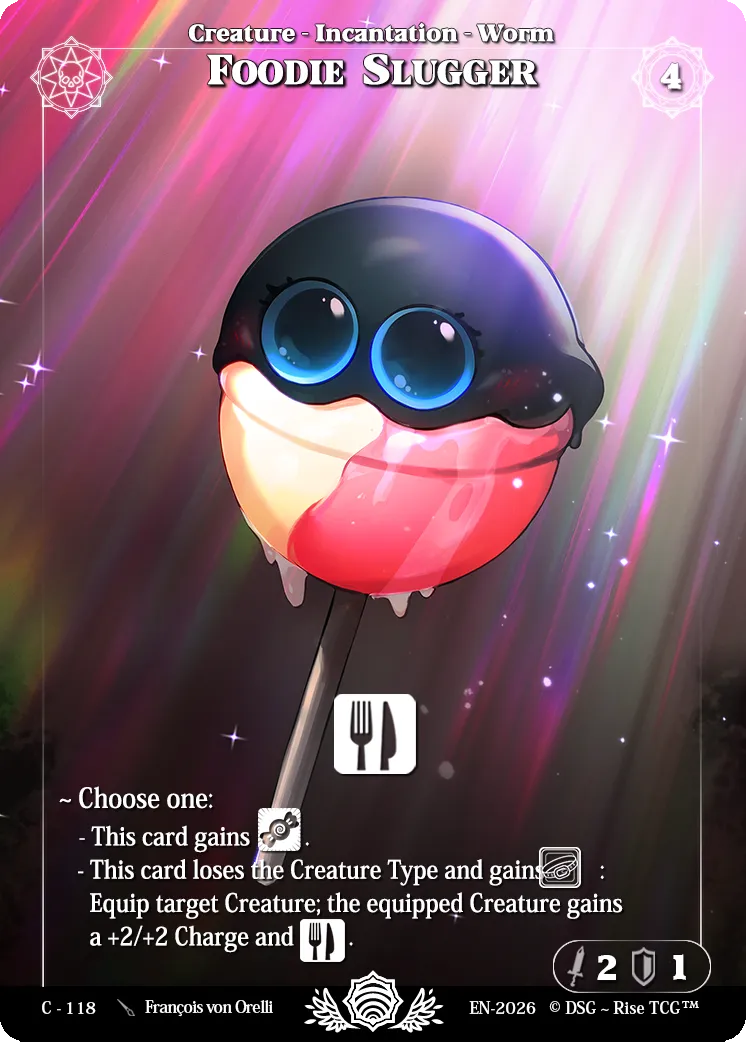 Foodie Slugger — Adorable — Rise TCG