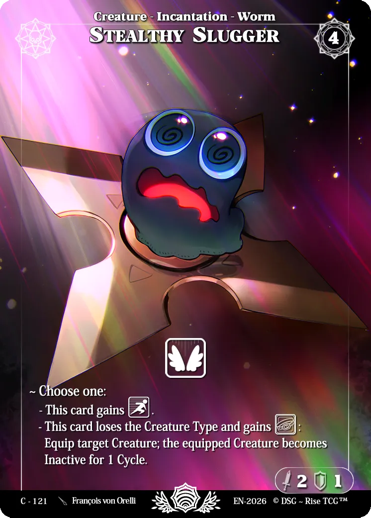 Stealthy Slugger from Adorable - Rise TCG
