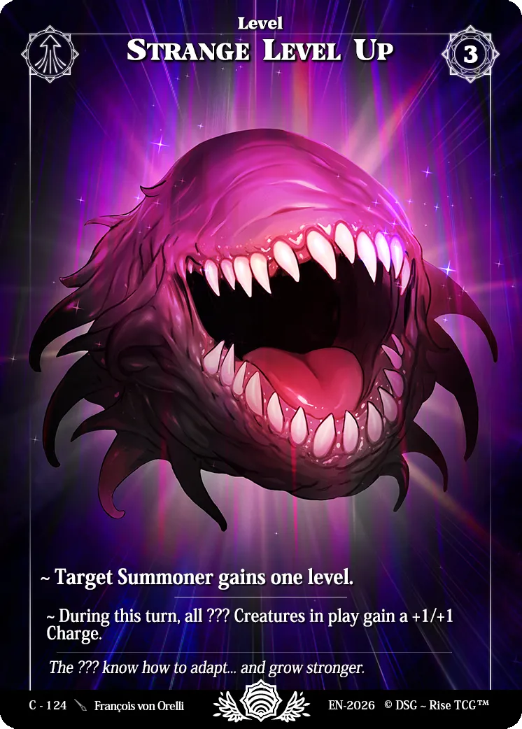 Strange Level Up from Adorable - Rise TCG