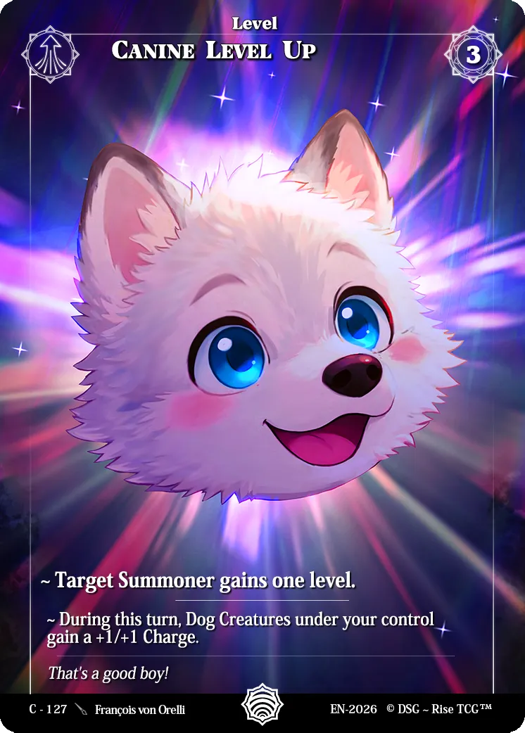 Canine Level Up — Adorable — Rise TCG