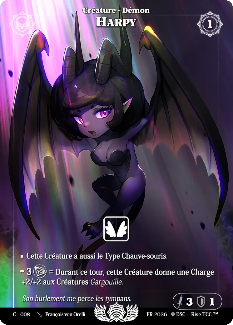 Harpy — Adorable — Rise TCG