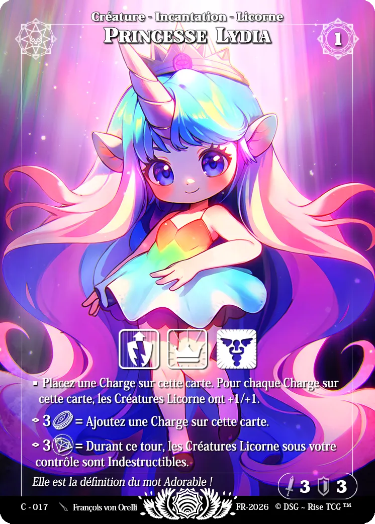 Princesse Lydia — Adorable — Rise TCG